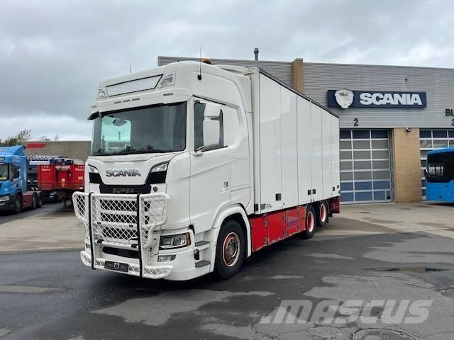 Scania S 650 ボックスボディー、ウイング、箱車