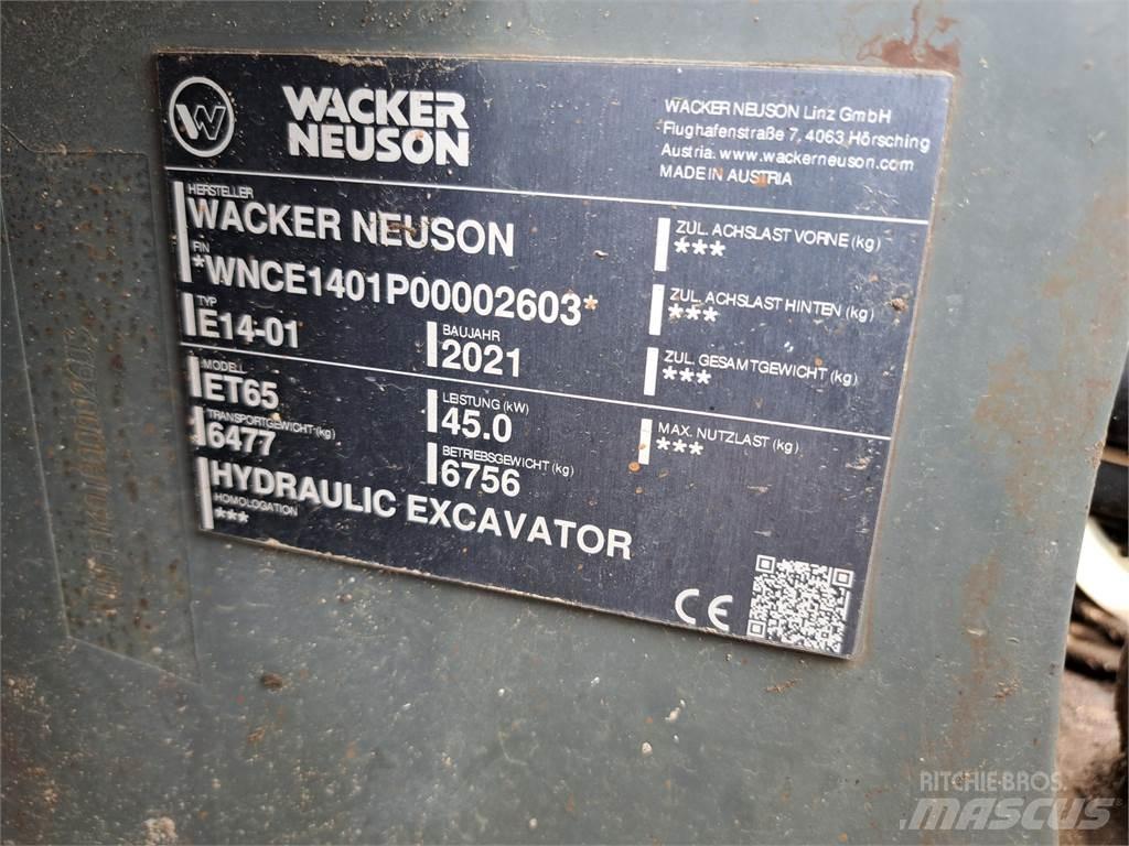 Wacker Neuson ET65 大型油圧ショベル12t以上（パワーショベル・ユンボ）