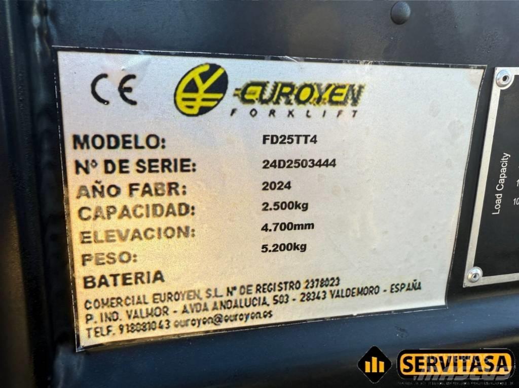  EUROYEN FD25TT4 ディーゼル・軽油