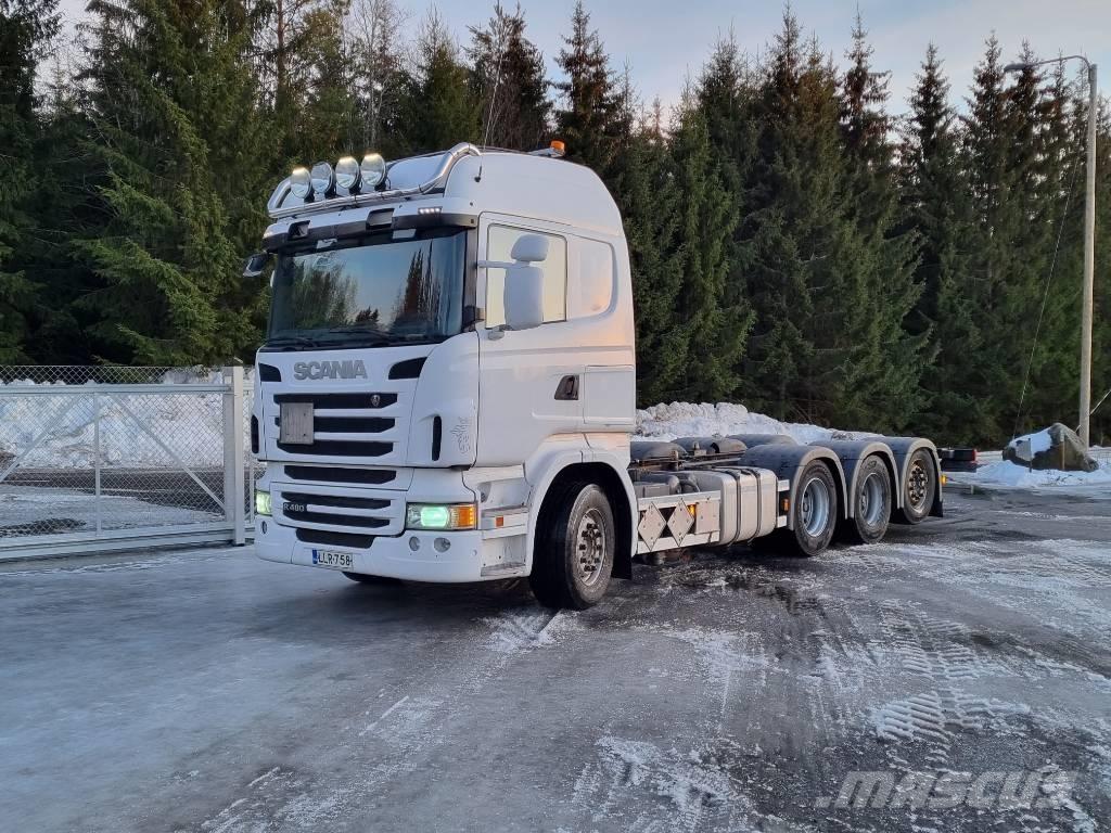 Scania R 480 8x4 キャブ付きシャーシ