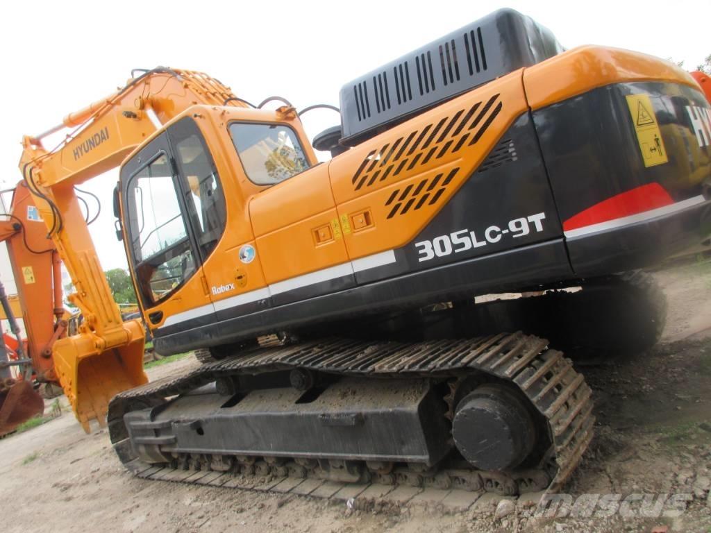 Hyundai R305 LC-9T 大型油圧ショベル12t以上（パワーショベル・ユンボ）