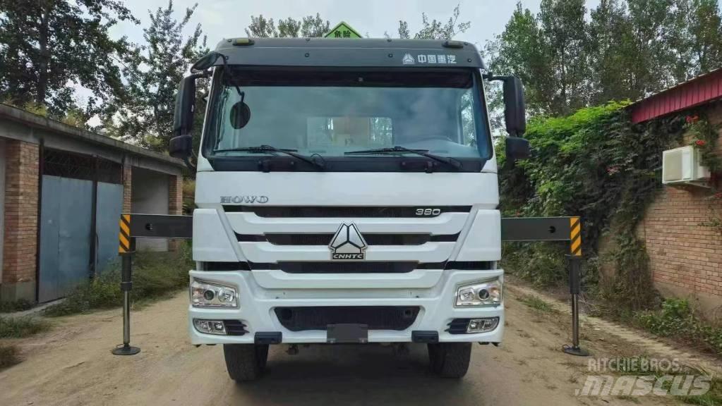 Howo 371 375 380 クレーントラック、ユニック車