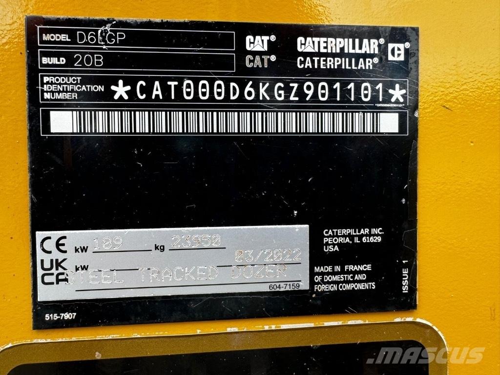 CAT D 6 LGP ブルドーザー