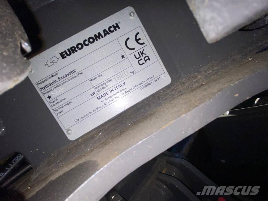 Eurocomach 17SR ミニ油圧ショベル 7t以下（ミニユンボ・ミニディガー）