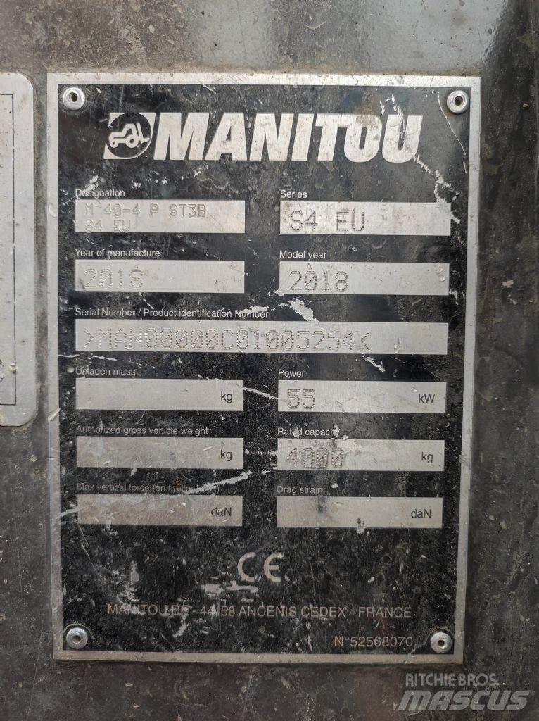 Manitou M 40.4 ラフターテレントラック