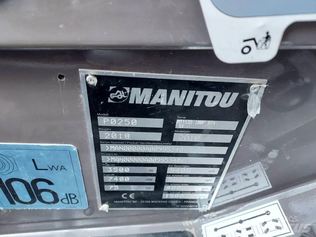 Manitou MT 1135 テレスコーピックハンドラー
