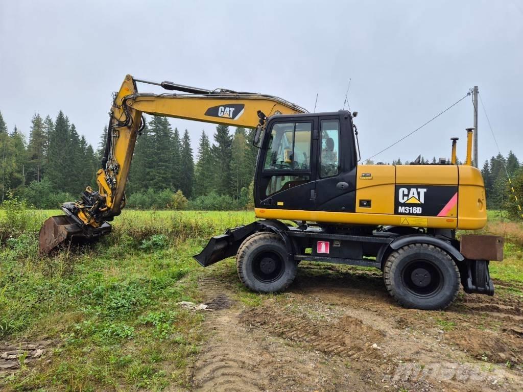 CAT M 316 D ホイール式油圧ショベル（パワーショベル・ユンボ・バックホー）