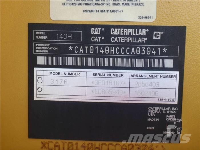 CAT 140 H モーターグレーダー