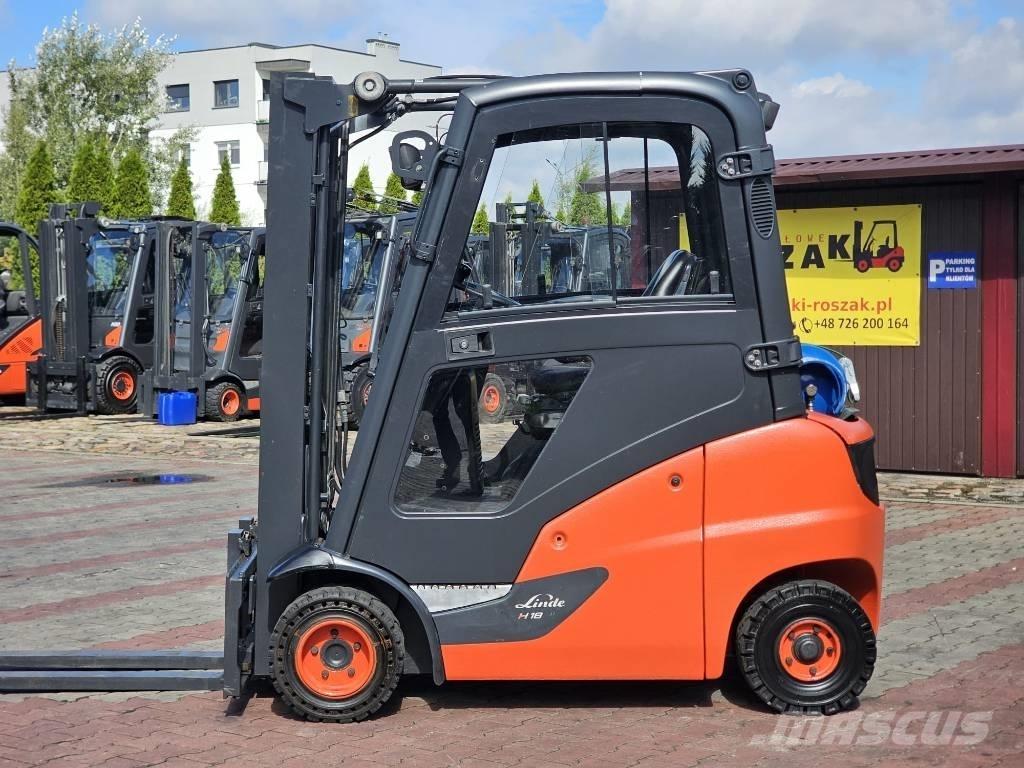 Linde H18T-01 LPGフォークリフト