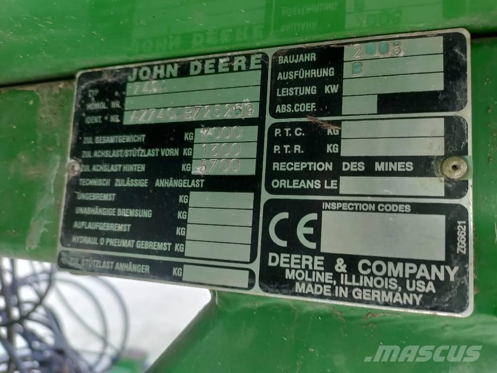 John Deere 740 A ドリル