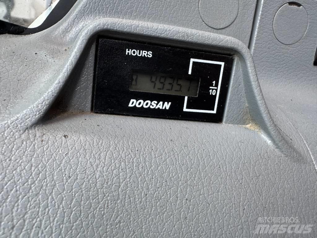 Doosan DX 165 W-5 ホイール式油圧ショベル（パワーショベル・ユンボ・バックホー）