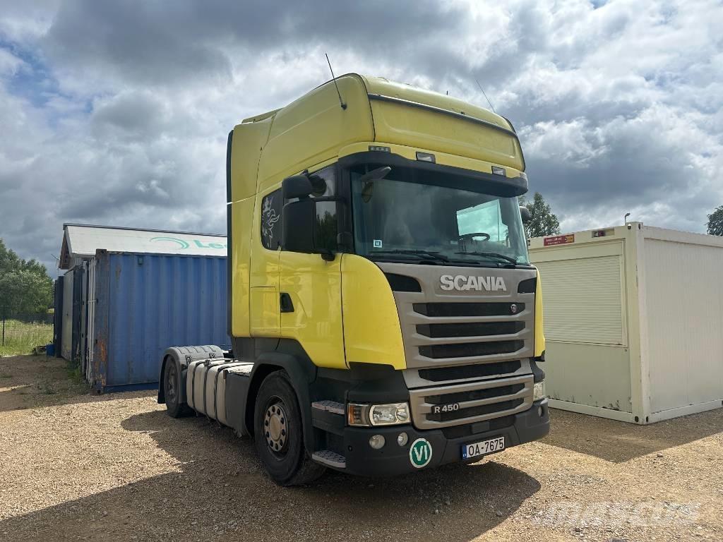 Scania R 450 中古トラクターヘッド | トレーラーヘッド