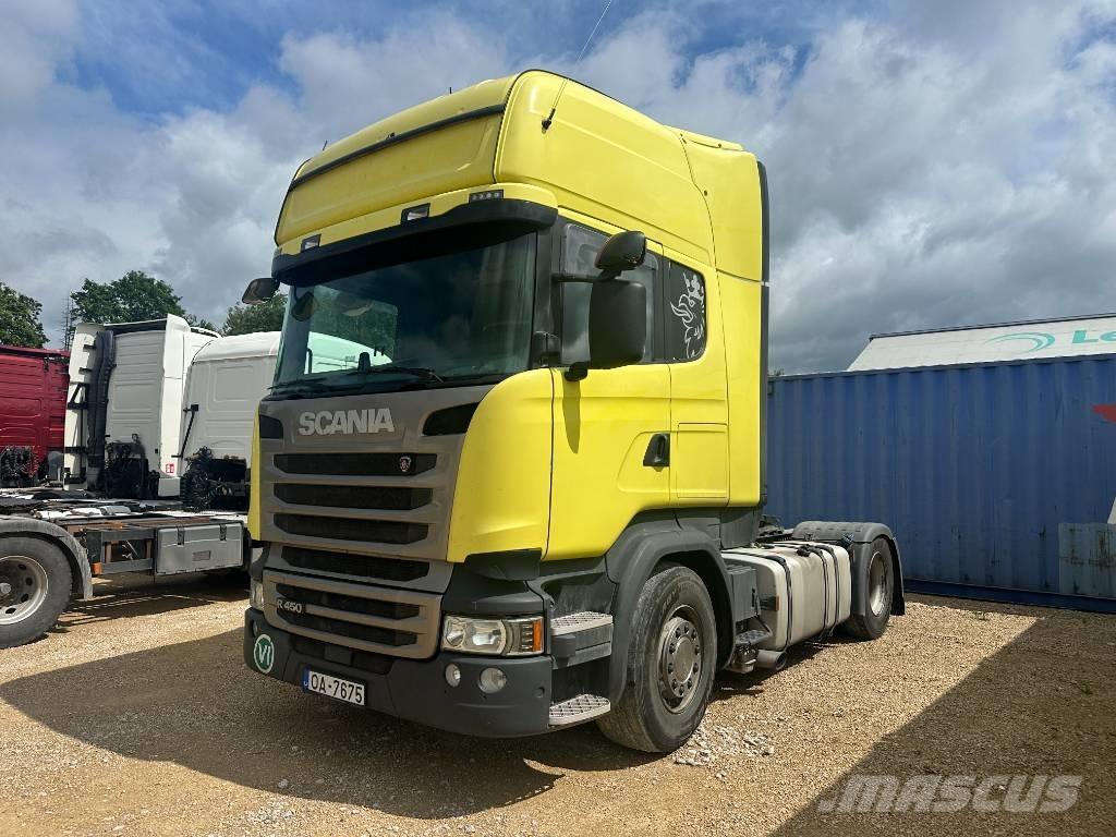 Scania R 450 中古トラクターヘッド | トレーラーヘッド