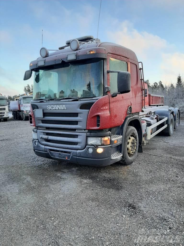 Scania P 420 コンテナ、海コン車