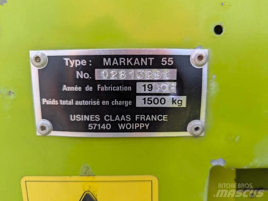CLAAS Markant 55 スクエアベーラー