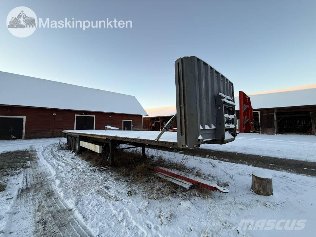 Krone SD flaktrailer フラットベッドセミトレーラー／ドロップサイドセミトレーラー