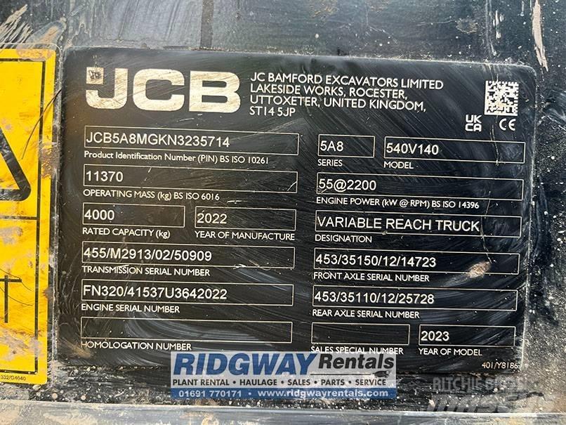 JCB 540-140 テレスコーピックハンドラー