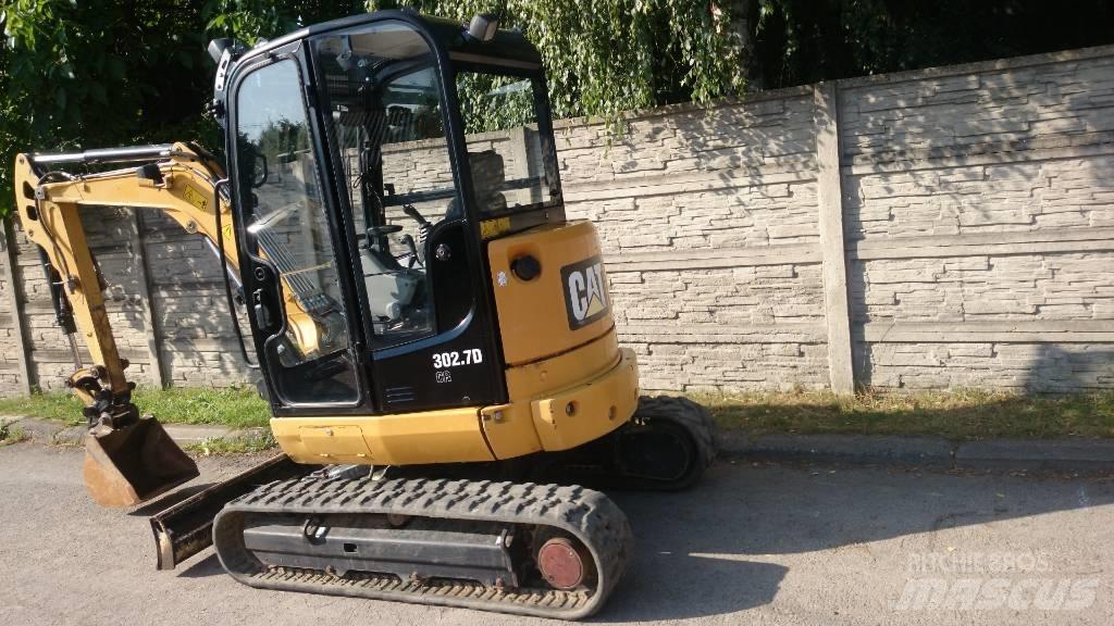 CAT 302.7 D 中型油圧ショベル 7ｔ-12ｔ（ユンボ・パワーショベル・バックホー）