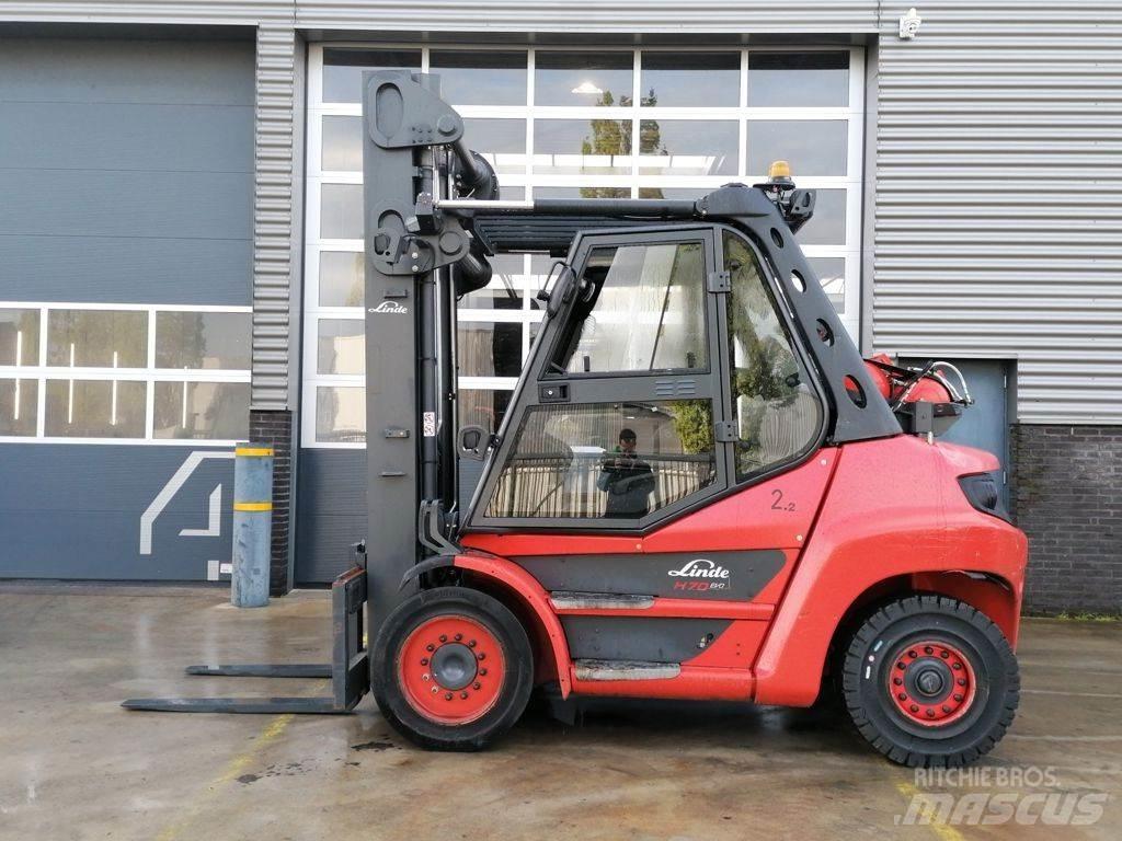 Linde H70T-01 LPGフォークリフト