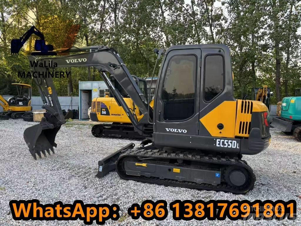 Volvo EC 55D ミニ油圧ショベル 7t以下（ミニユンボ・ミニディガー）