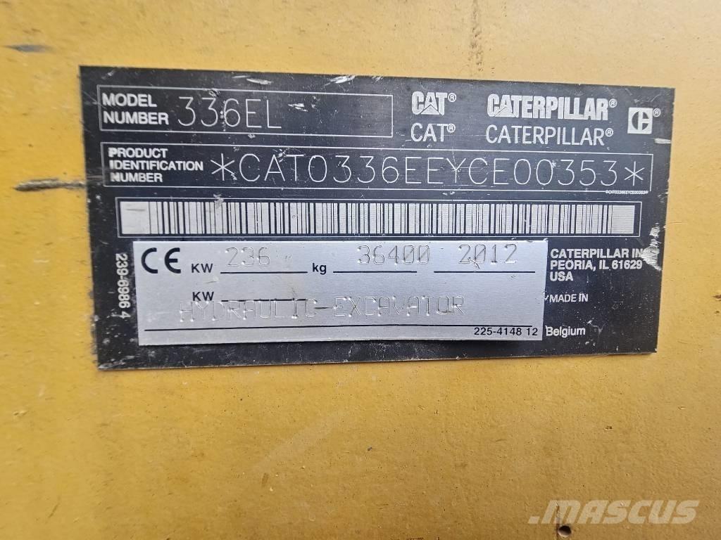 CAT 336EL / 330 336FL 大型油圧ショベル12t以上（パワーショベル・ユンボ）
