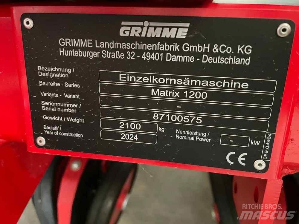 Grimme MATRIX 1200 農業機械 -　その他