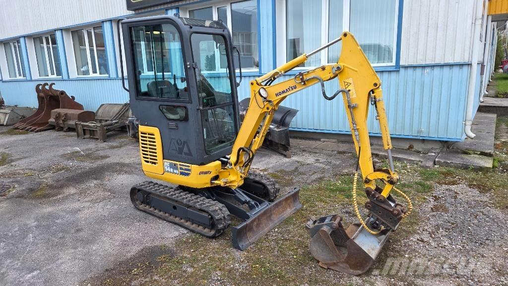 Komatsu PC 14 R ミニ油圧ショベル 7t以下（ミニユンボ・ミニディガー）