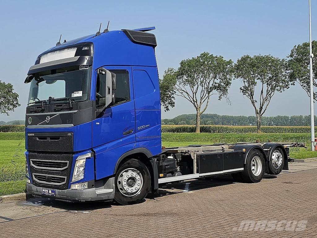 Volvo FH 500 ケーブルリフト着脱式トラック