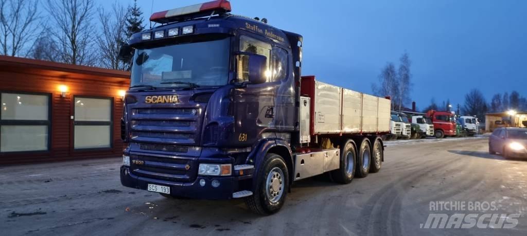 Scania R 500 8X4 スキップローダートラック