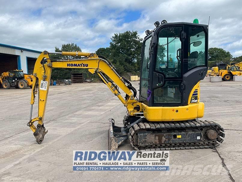 Komatsu PC 26 MR-5 ミニ油圧ショベル 7t以下（ミニユンボ・ミニディガー）