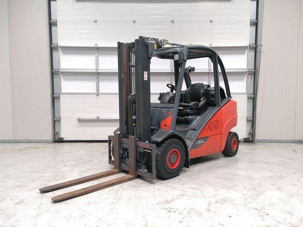 Linde H35T-02 LPGフォークリフト