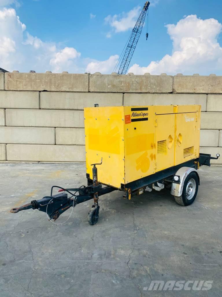 Atlas Copco QAS 60 ディーゼル発電機