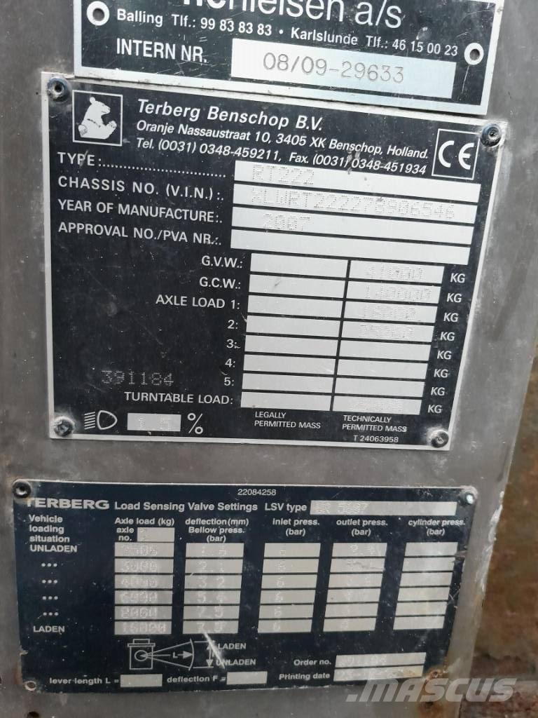 Terberg RT 222 ターミナルトラクター