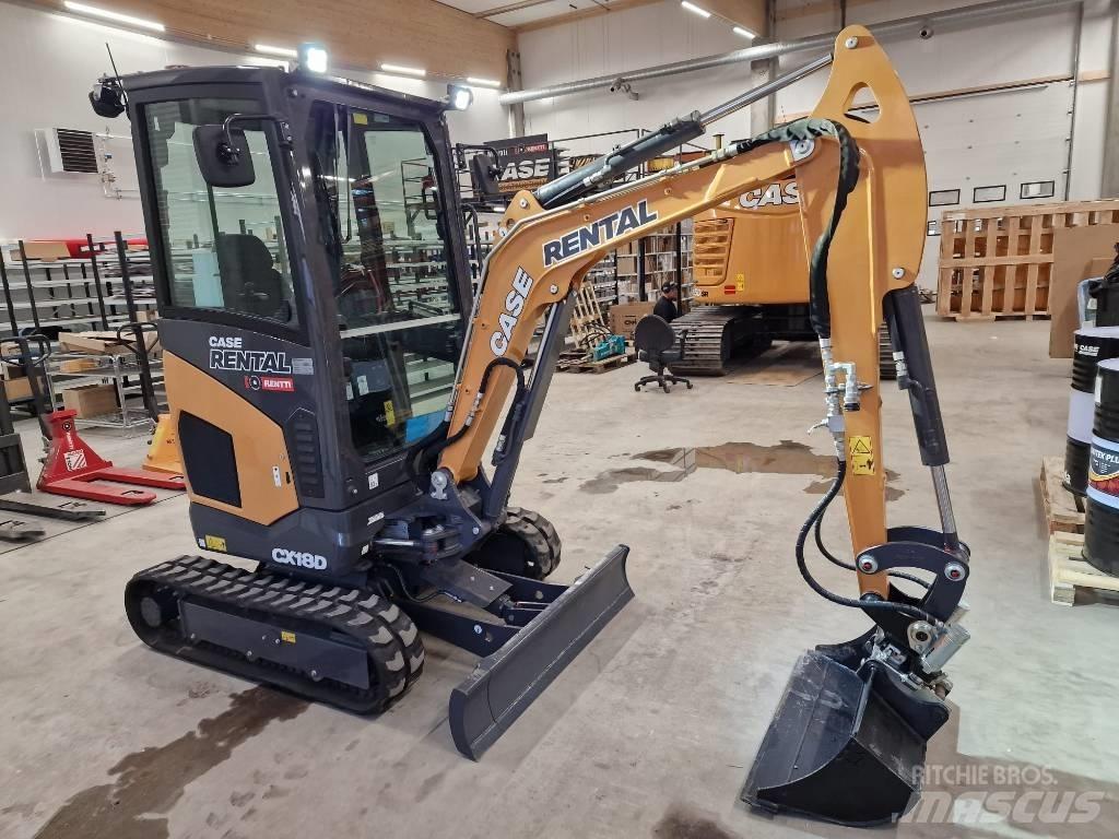 CASE CX 18 D ミニ油圧ショベル 7t以下（ミニユンボ・ミニディガー）