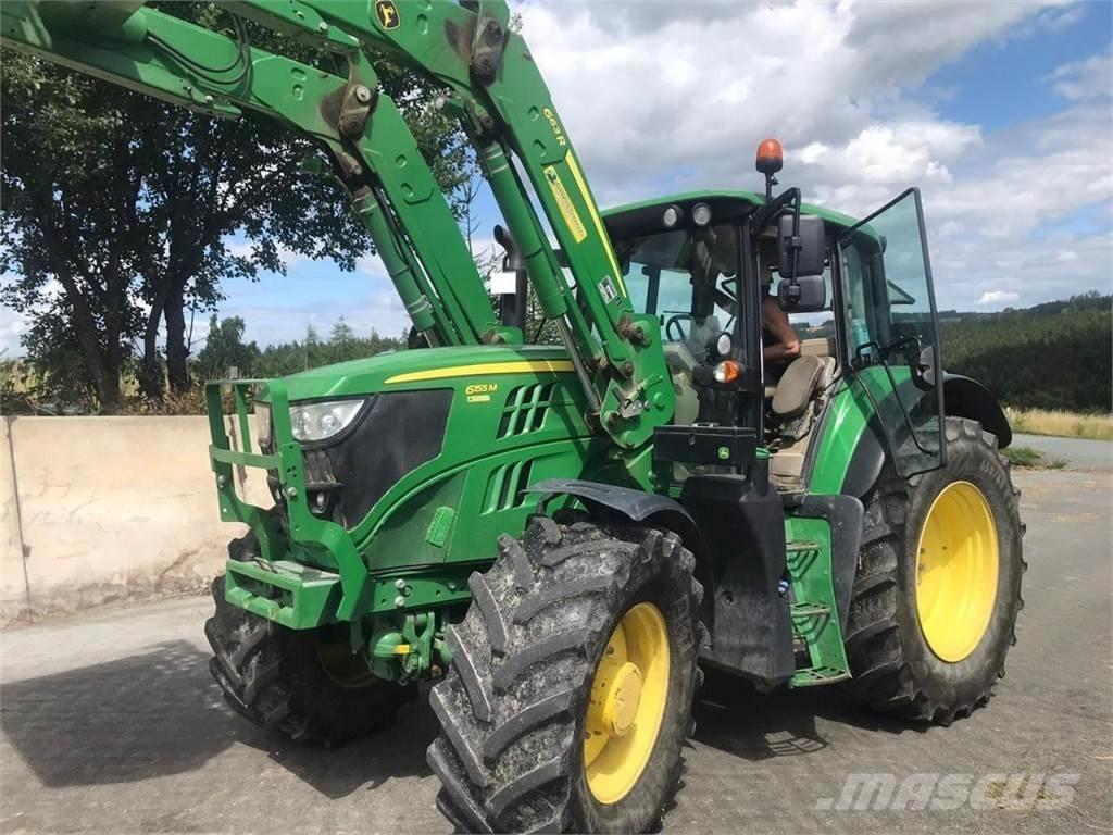 John Deere 6155M トラクター