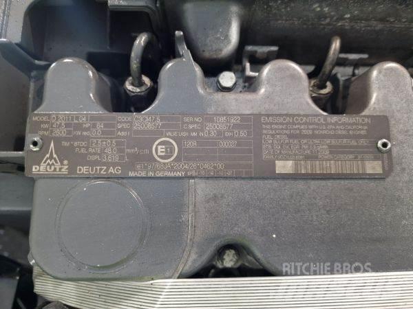 Deutz D2011 L04 エンジン