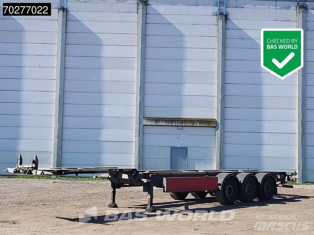 Van Hool 3 axles コンテナフレーム・セミトレーラー