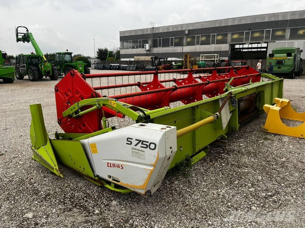CLAAS S 750 コンバイン・ハーベスター・ヘッド
