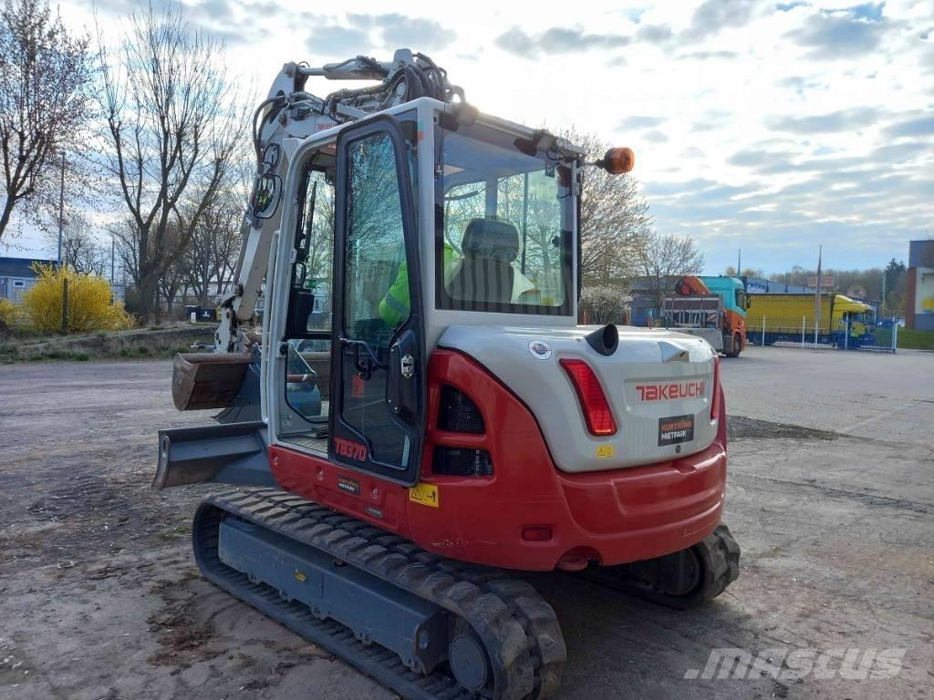 Takeuchi TB 370 CV 中型油圧ショベル 7ｔ-12ｔ（ユンボ・パワーショベル・バックホー）