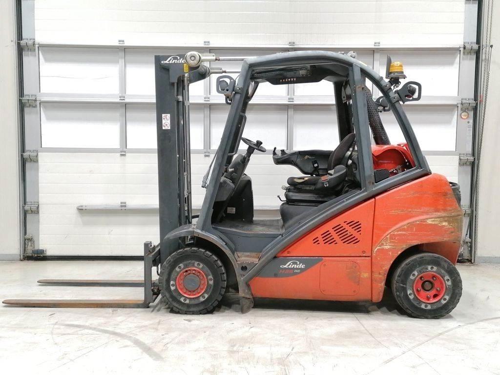 Linde H25T-02 LPGフォークリフト