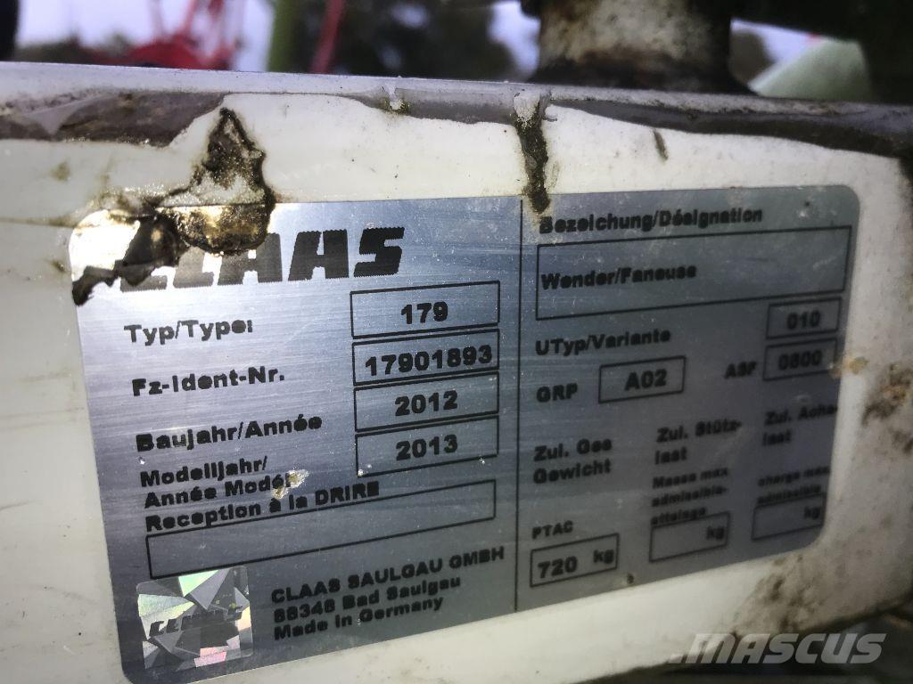 CLAAS Volto 58 テッダー・テッダーレーキ