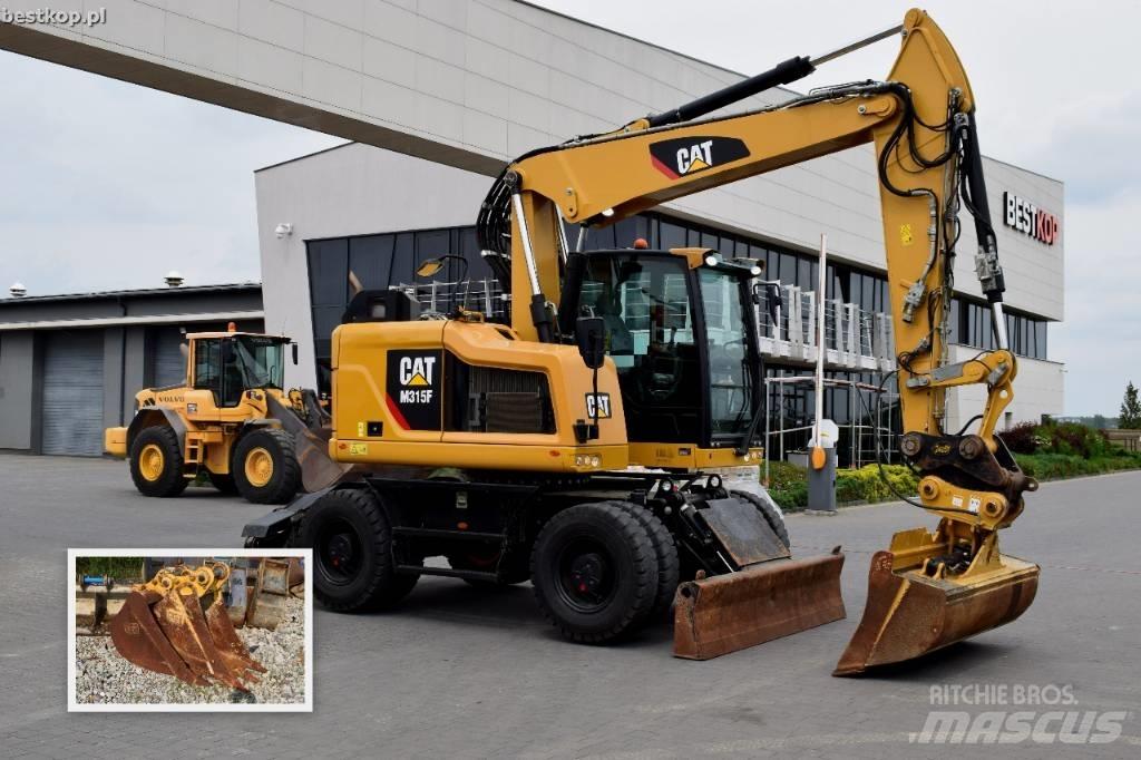 CAT M 315 F ホイール式油圧ショベル（パワーショベル・ユンボ・バックホー）
