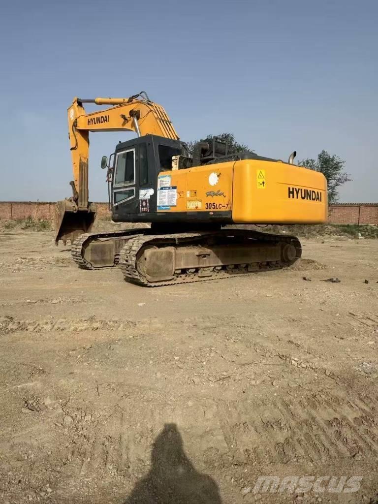 Hyundai R305lc-7 大型油圧ショベル12t以上（パワーショベル・ユンボ）