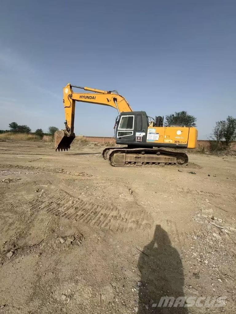 Hyundai R305lc-7 大型油圧ショベル12t以上（パワーショベル・ユンボ）