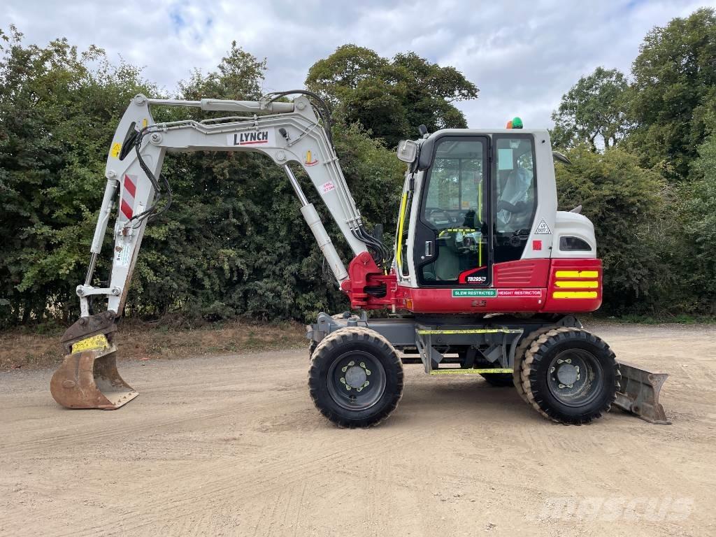 Takeuchi TB 295 W ホイール式油圧ショベル（パワーショベル・ユンボ・バックホー）