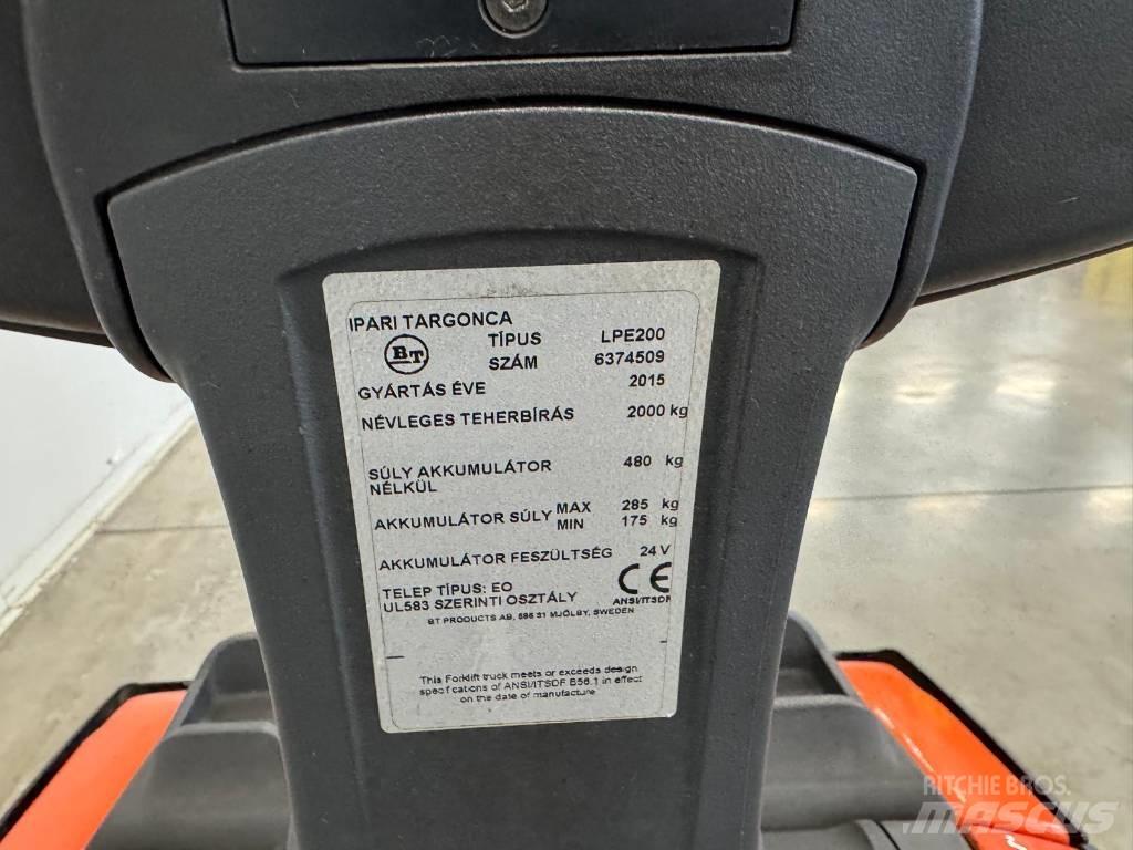 Toyota 10792 LPE 200 バッテリーフォークリフト