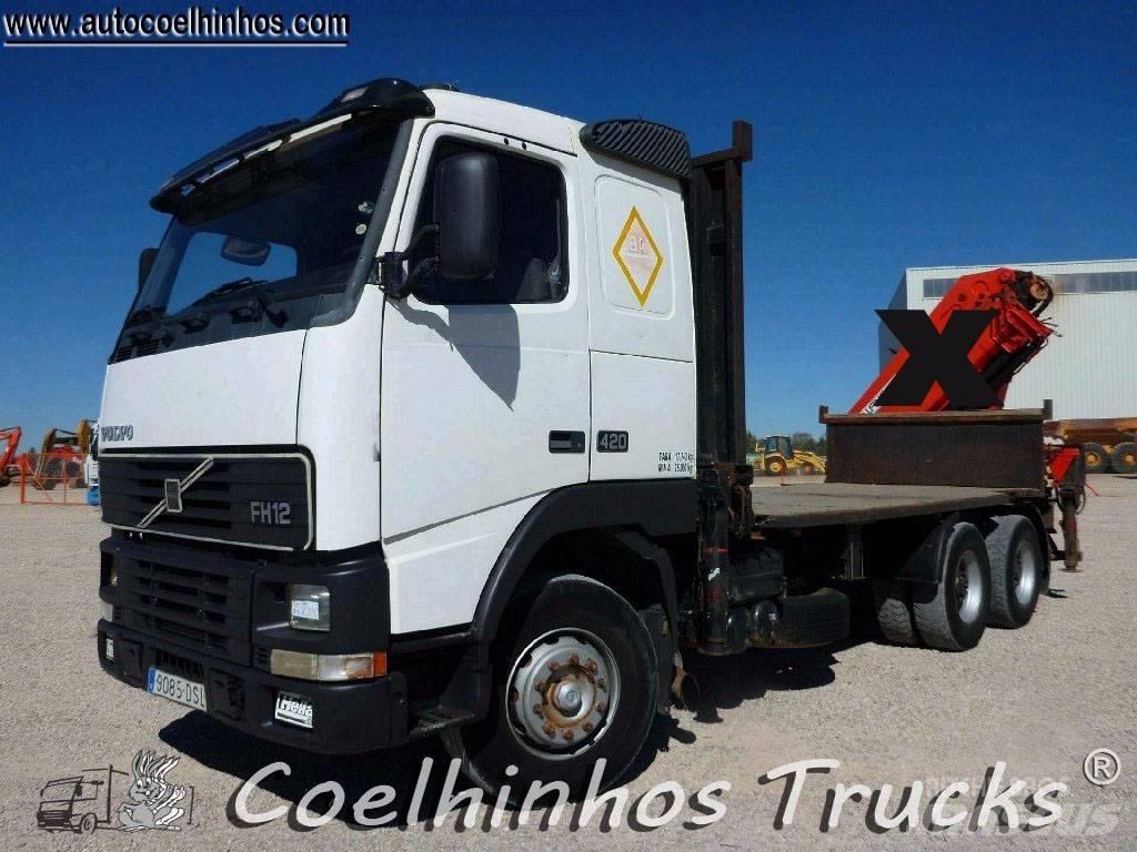Volvo FH12 420 6x4 平ボディー