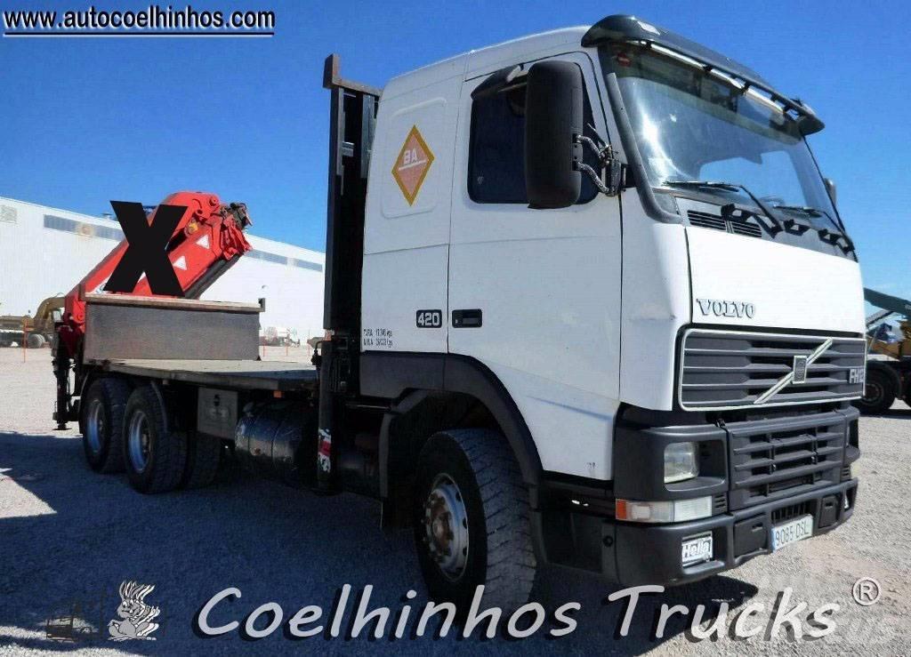 Volvo FH12 420 6x4 平ボディー