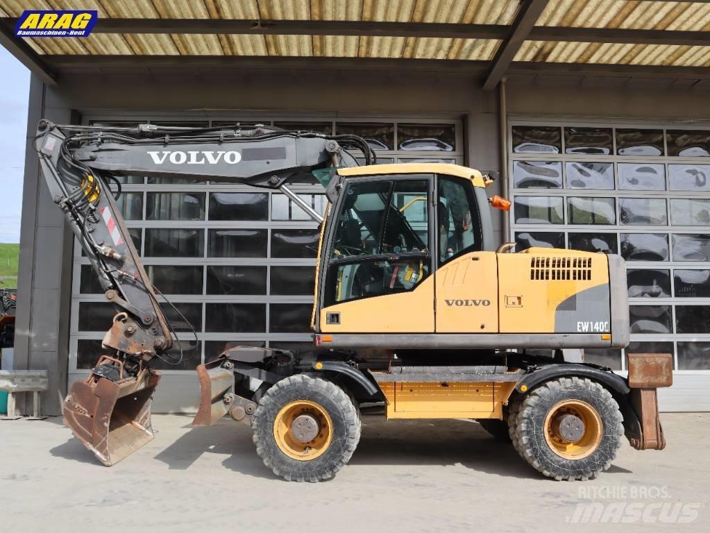 Volvo EW 140 C ホイール式油圧ショベル（パワーショベル・ユンボ・バックホー）