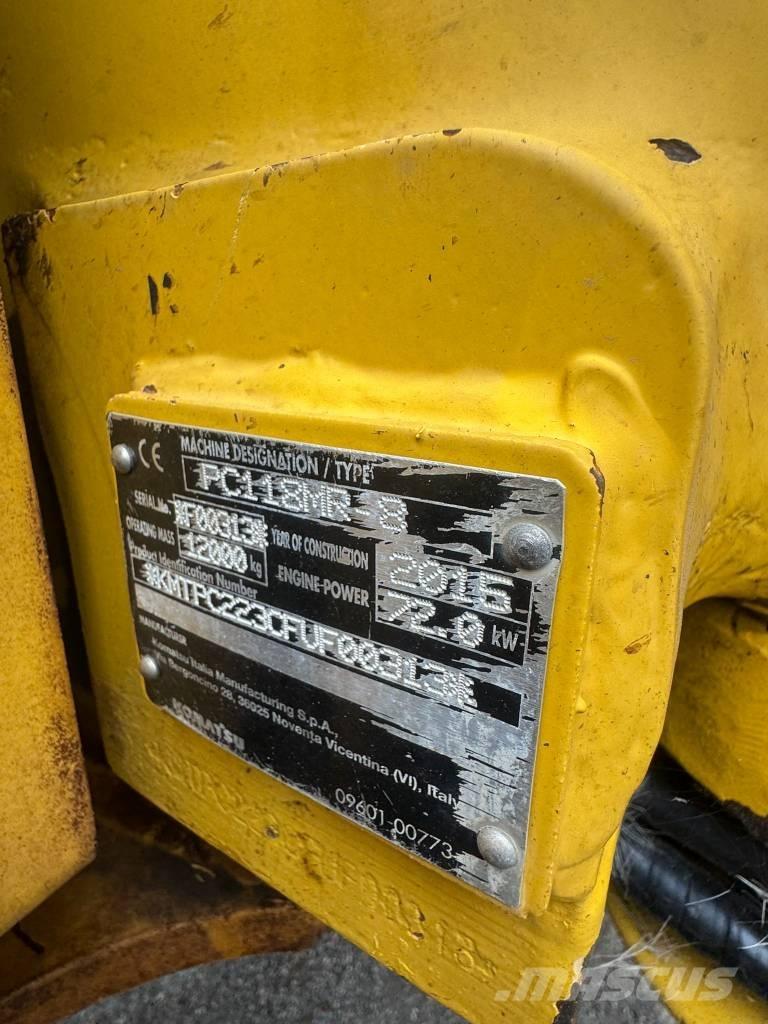 Komatsu PC 118 MR-8 大型油圧ショベル12t以上（パワーショベル・ユンボ）